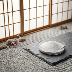Cultural style: Zen Minimalism; Motif: Shoji Screens; Scene setting: Zen Garden,Product placement preference: Right.,Camera angle preference:...